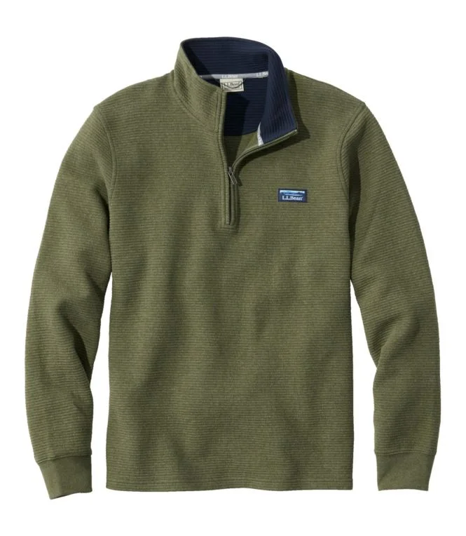 Men''s Lakewashed Double-Knit Quarter-Zip Pullover - Image 11
