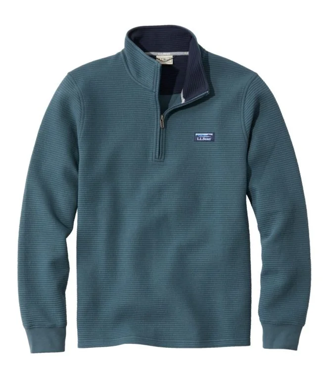Men''s Lakewashed Double-Knit Quarter-Zip Pullover - Image 13