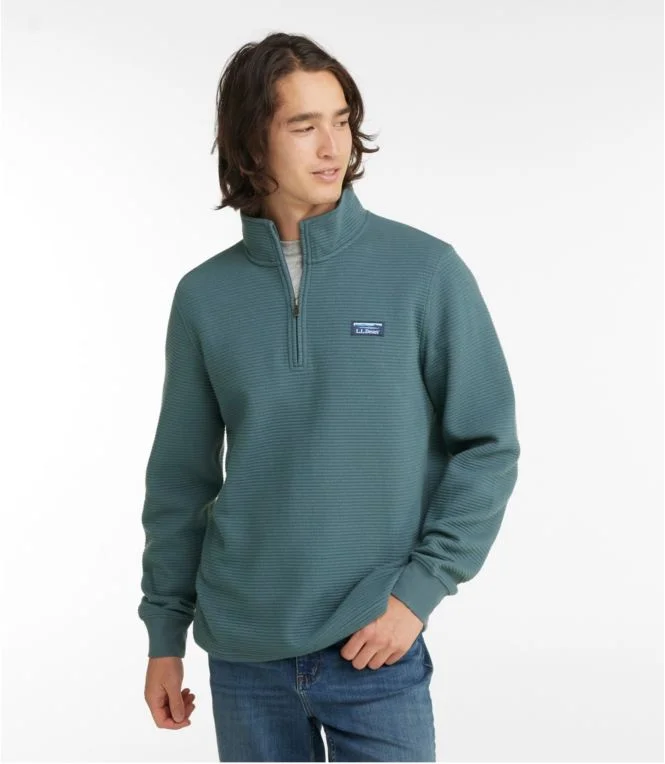 Men''s Lakewashed Double-Knit Quarter-Zip Pullover - Image 3