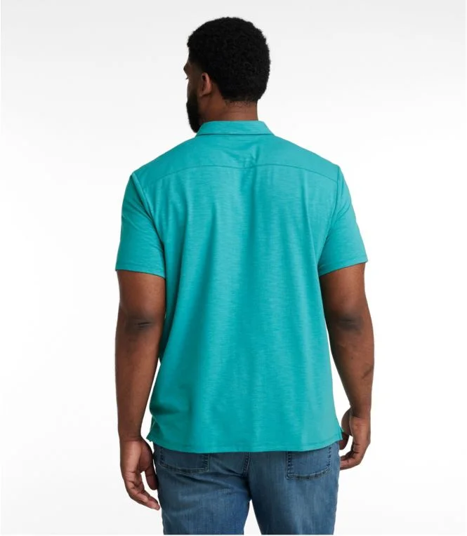 Men''s Lakewashed Performance Shirts, Button-Front Shirt, Short-Sleeve - Image 6