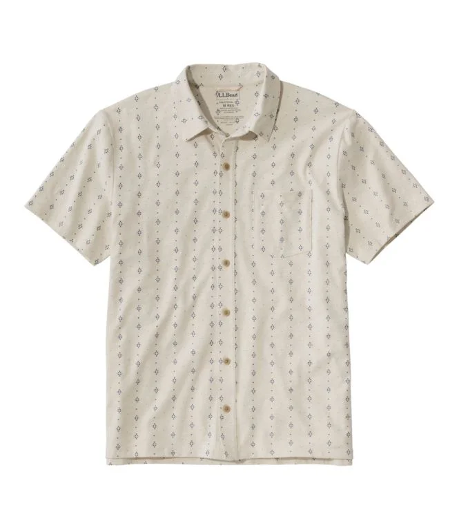 Men''s Lakewashed Performance Shirts, Button-Front Shirt, Short-Sleeve, Print - Image 10