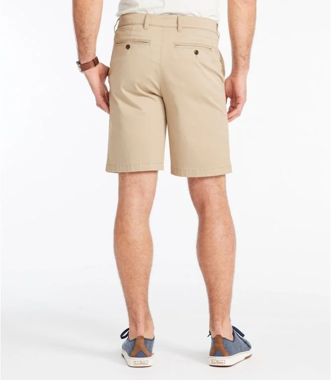 Alternative view of Men''s Lakewashed® Stretch Khaki Shorts, 9""