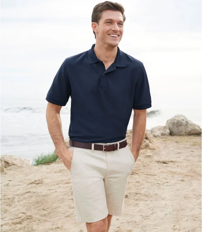 Men''s Lakewashed® Stretch Khaki Shorts, 9"" - Image 3