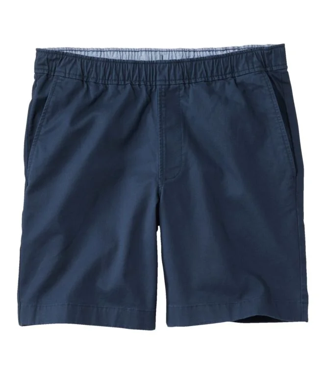 Men''s Lakewashed Stretch Khaki Shorts, Pull-On, 8"" - Image 12