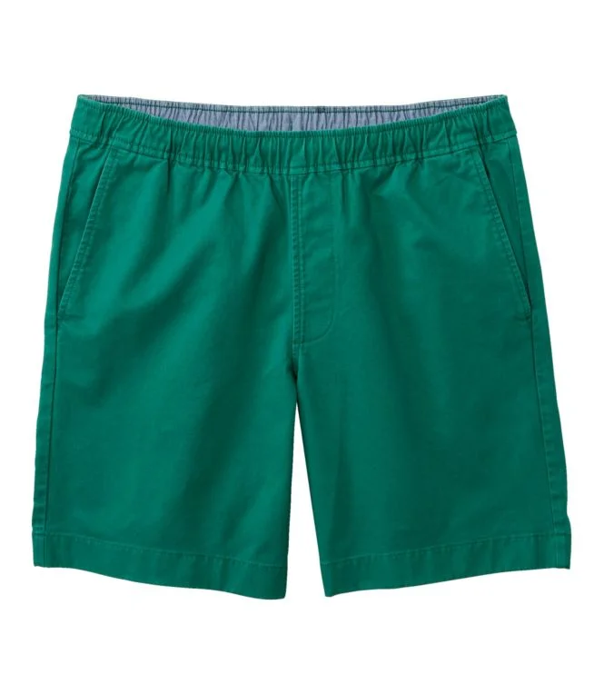 Men''s Lakewashed Stretch Khaki Shorts, Pull-On, 8"" - Image 13