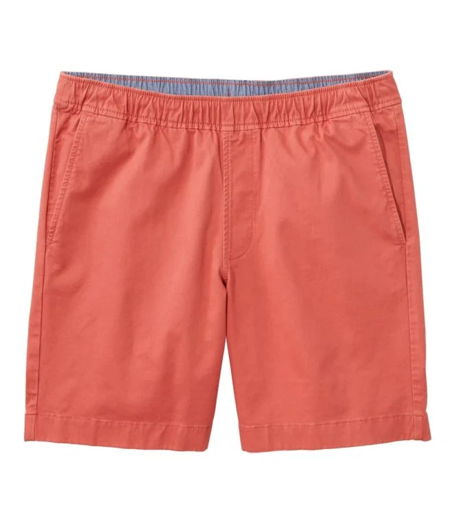 Men''s Lakewashed Stretch Khaki Shorts, Pull-On, 8"" - Image 14