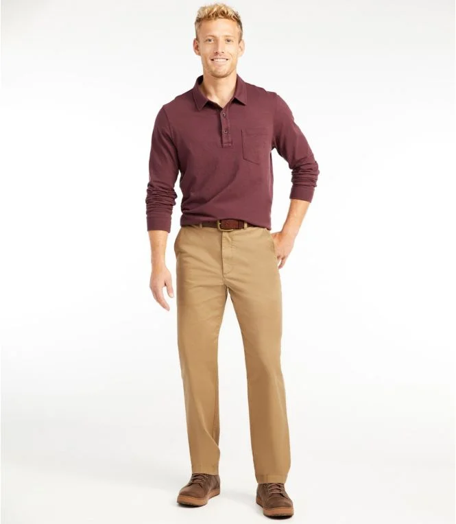Men''s Lakewashed® Stretch Khakis, Natural Fit, Straight Leg - Image 6