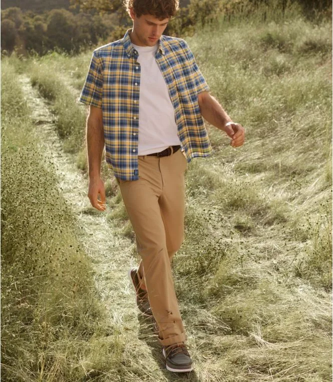 Alternative view of Men''s Lakewashed® Stretch Khakis, Standard Fit, Straight Leg