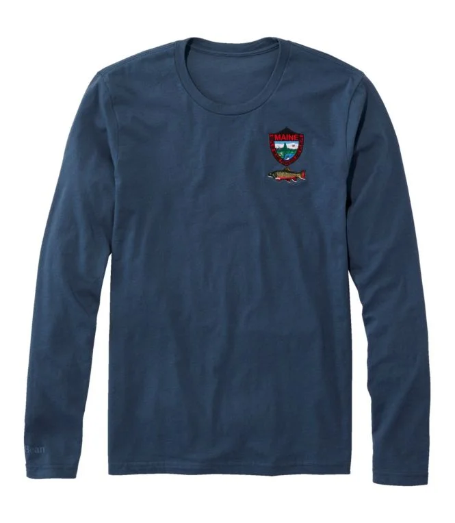 Alternative view of Men''s MIF&W Tee, Long-Sleeve Brook Trout