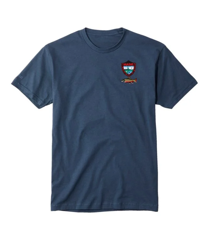 Men''s MIF&W Tee, Short-Sleeve Brook Trout