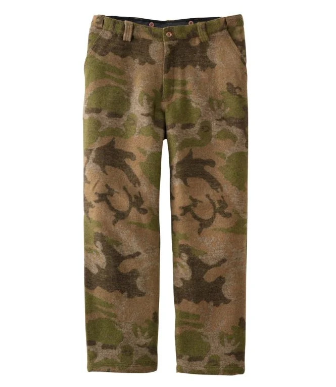 Men''s Maine Guide Wool Pants with PrimaLoft, Camouflage