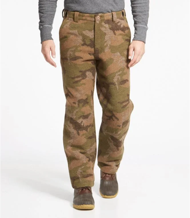 Men''s Maine Guide Wool Pants with PrimaLoft, Camouflage - Image 3