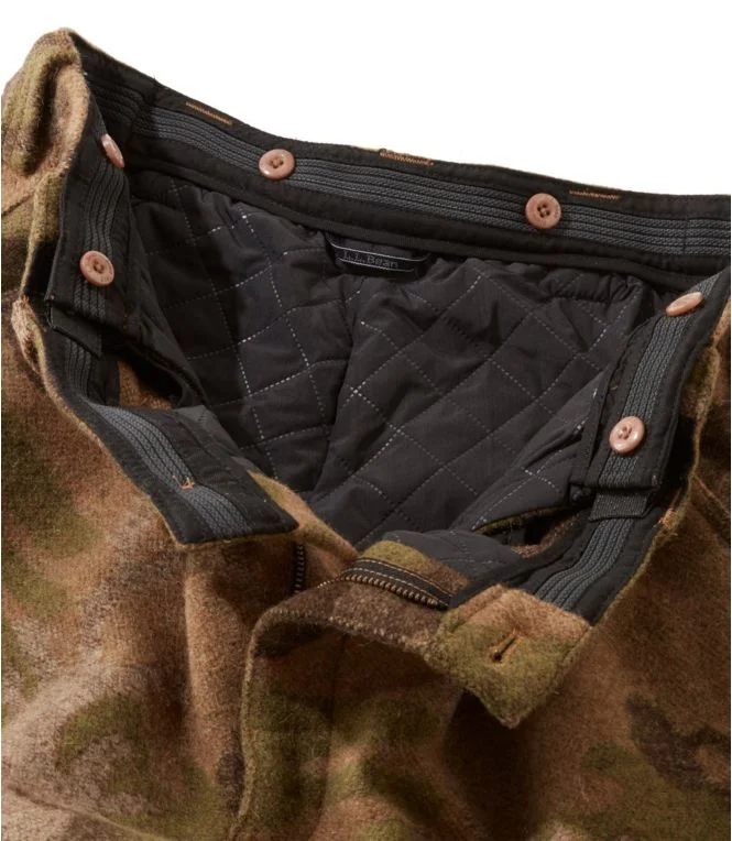 Men''s Maine Guide Wool Pants with PrimaLoft, Camouflage - Image 5