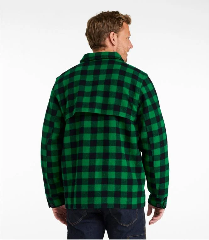 Men''s Maine Guide Zip-Front Jac-Shirt, Plaid - Image 4