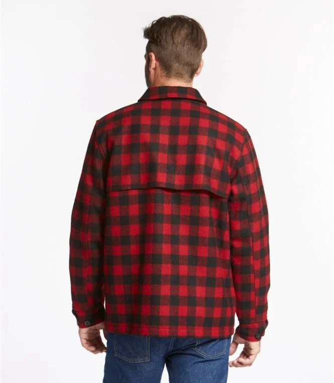 Men''s Maine Guide Zip-Front Jac-Shirt with PrimaLoft, Plaid - Image 4