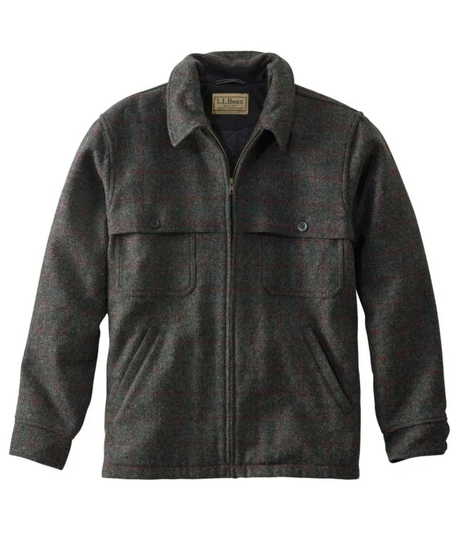 Alternative view of Men''s Maine Guide Zip-Front Jac-Shirt with PrimaLoft, Plaid