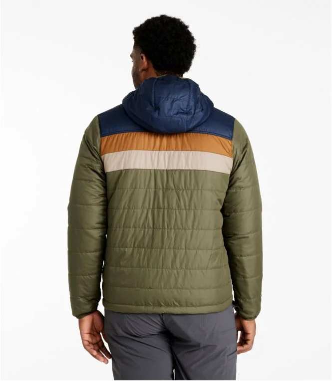 Men''s Mountain Classic Puffer Hooded Jacket, Colorblock - Image 7