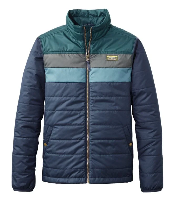 Alternative view of Men''s Mountain Classic Puffer Jacket, Colorblock