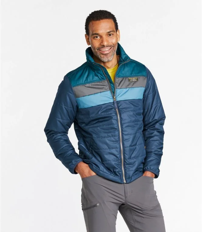 Men''s Mountain Classic Puffer Jacket, Colorblock - Image 3