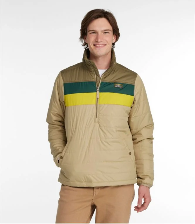 Men''s Mountain Classic Puffer Pullover, Colorblock - Image 3