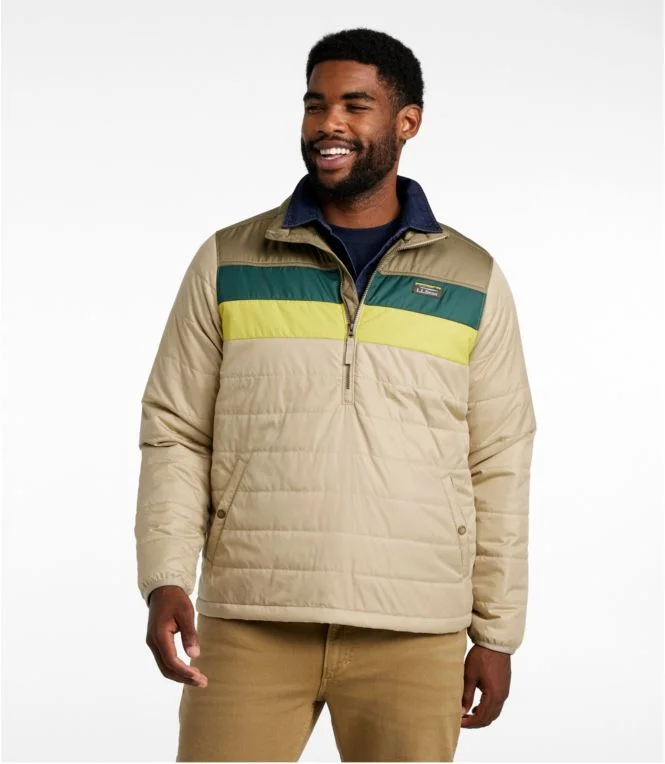 Men''s Mountain Classic Puffer Pullover, Colorblock - Image 5