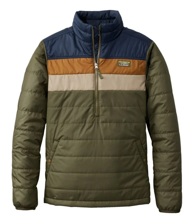 Men''s Mountain Classic Puffer Pullover, Colorblock - Image 8