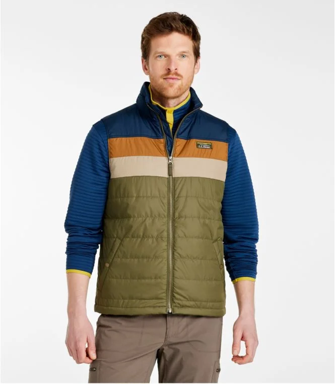 Men''s Mountain Classic Puffer Vest, Colorblock