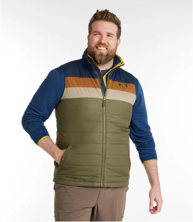 Men''s Mountain Classic Puffer Vest, Colorblock - Image 5