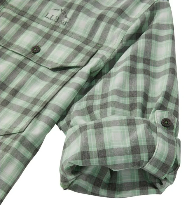 Men''s No Fly Zone Long-Sleeve Shirt, Plaid
