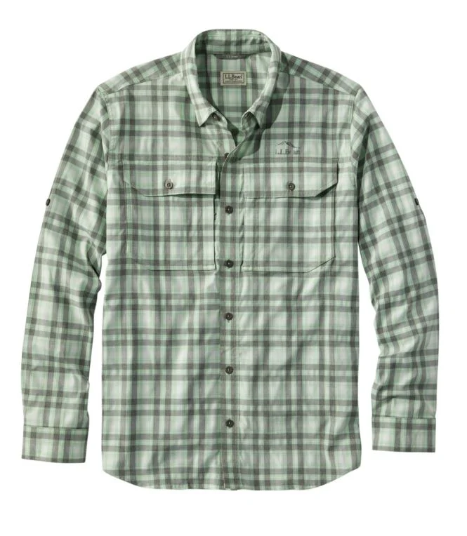 Alternative view of Men''s No Fly Zone Long-Sleeve Shirt, Plaid