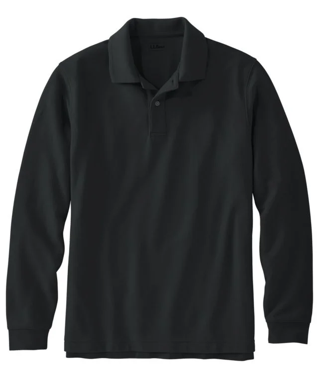 Men''s Premium Double L® Polo, Long-Sleeve Without Pocket - Image 10