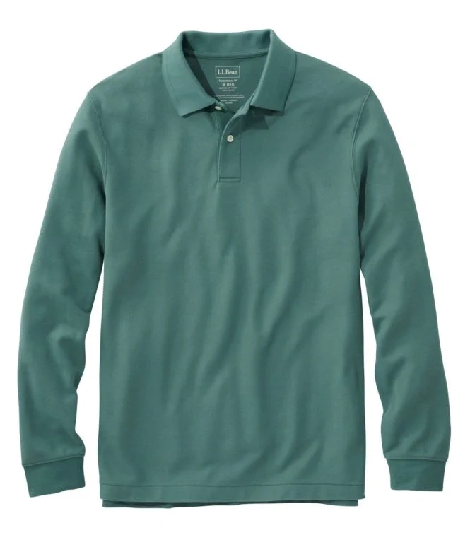 Men''s Premium Double L® Polo, Long-Sleeve Without Pocket - Image 13