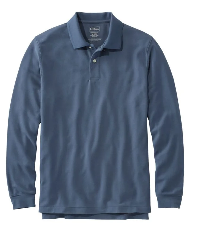 Men''s Premium Double L® Polo, Long-Sleeve Without Pocket - Image 14