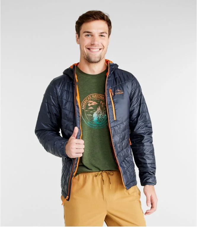 Men''s PrimaLoft Packaway Hooded Jacket - Image 3