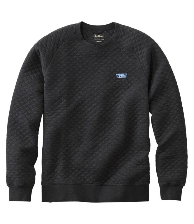 Men''s Quilted Sweatshirt, Crewneck - Image 10