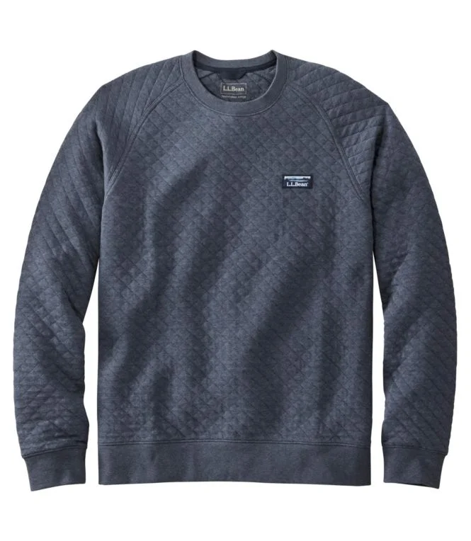 Men''s Quilted Sweatshirt, Crewneck - Image 13
