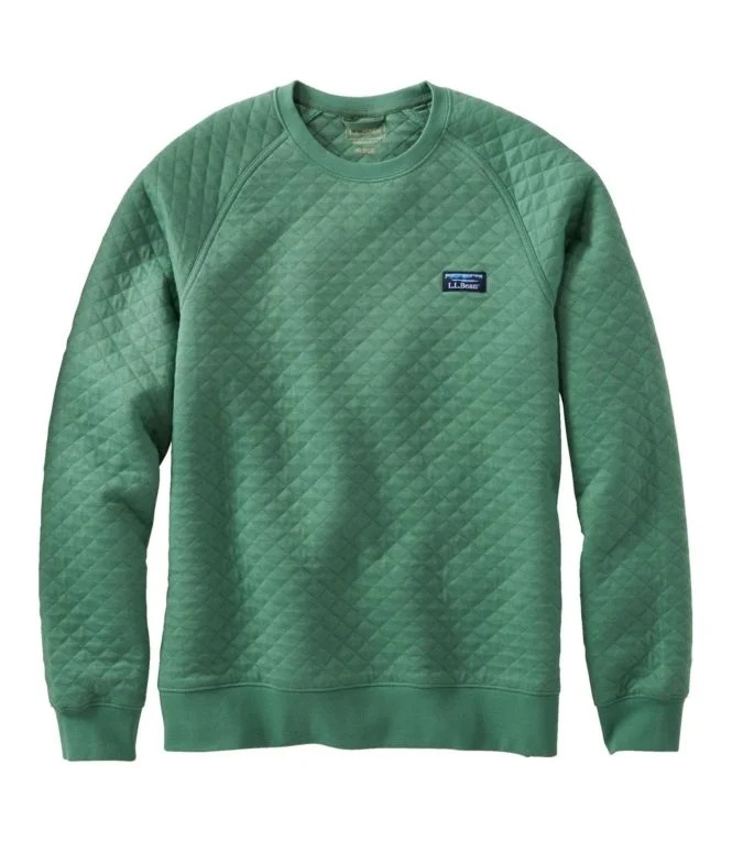 Men''s Quilted Sweatshirt, Crewneck - Image 15