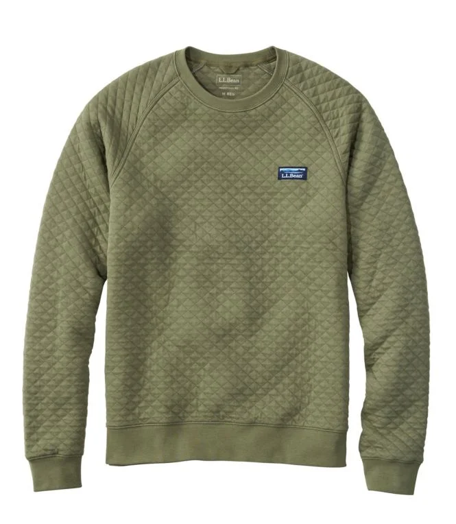 Men''s Quilted Sweatshirt, Crewneck - Image 17