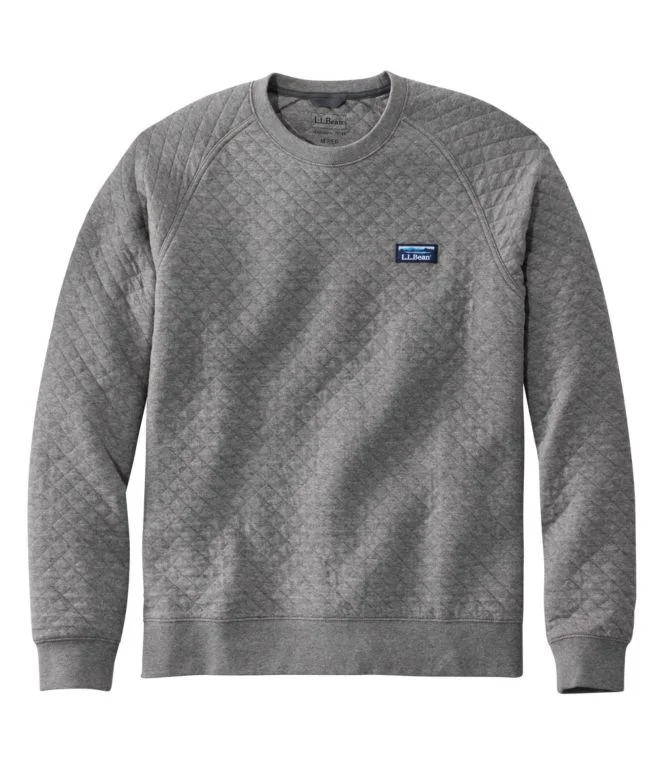Men''s Quilted Sweatshirt, Crewneck - Image 18