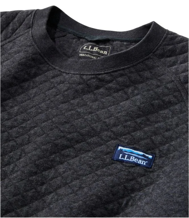 Men''s Quilted Sweatshirt, Crewneck - Image 7