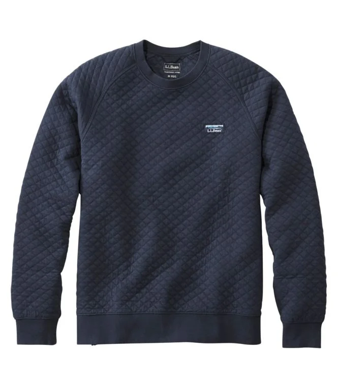 Men''s Quilted Sweatshirt, Crewneck - Image 9
