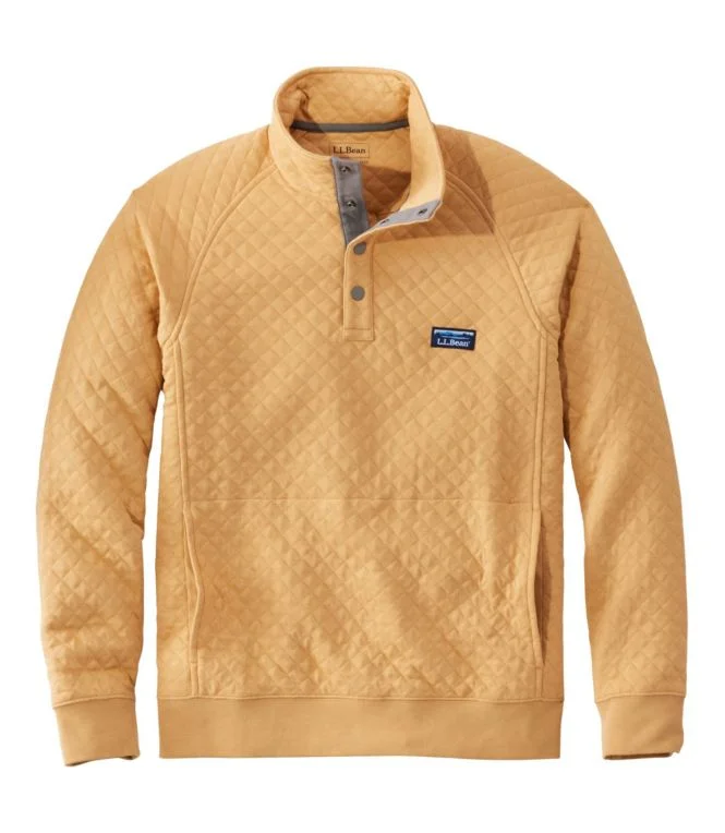 Men''s Quilted Sweatshirt, Mockneck - Image 16