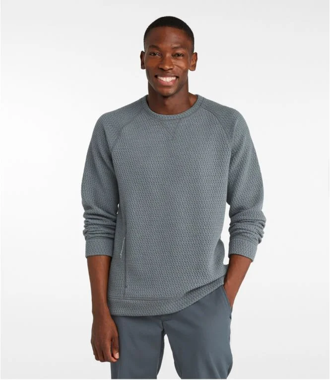 Men''s Ridgeknit Pullover, Crewneck