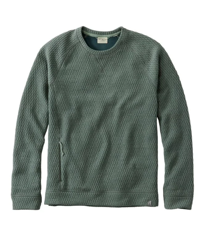 Men''s Ridgeknit Pullover, Crewneck