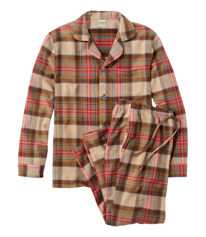 Men''s Scotch Plaid Flannel Pajamas