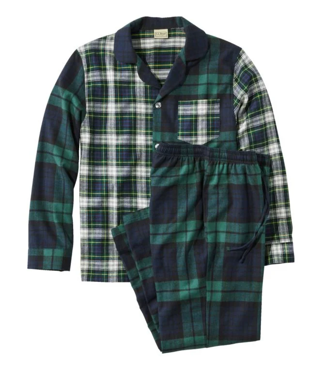 Men''s Scotch Plaid Flannel Pajamas - Image 18