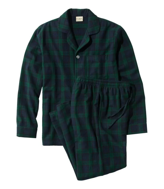 Men''s Scotch Plaid Flannel Pajamas - Image 8