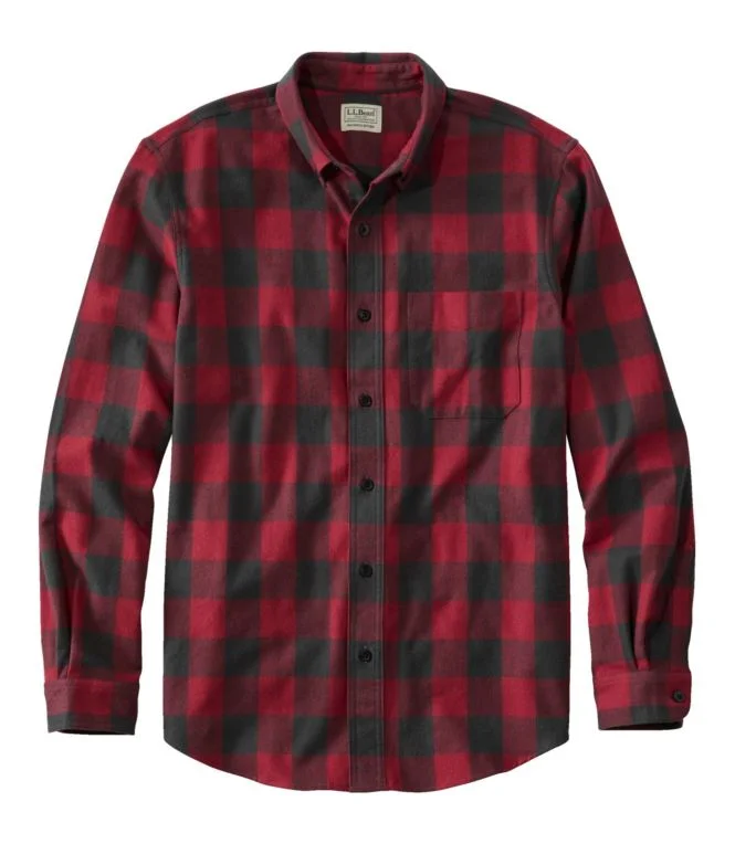 Men''s Scotch Plaid Flannel Shirt, Slightly Fitted - Image 18