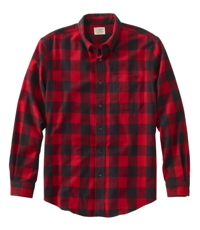 Men''s Scotch Plaid Flannel Shirt, Slightly Fitted - Image 23