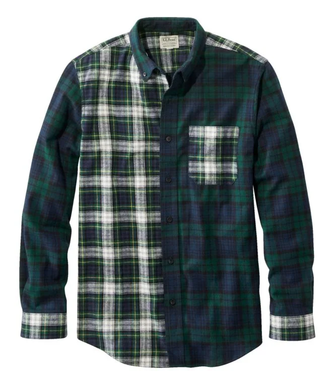 Men''s Scotch Plaid Flannel Shirt, Slightly Fitted - Image 24